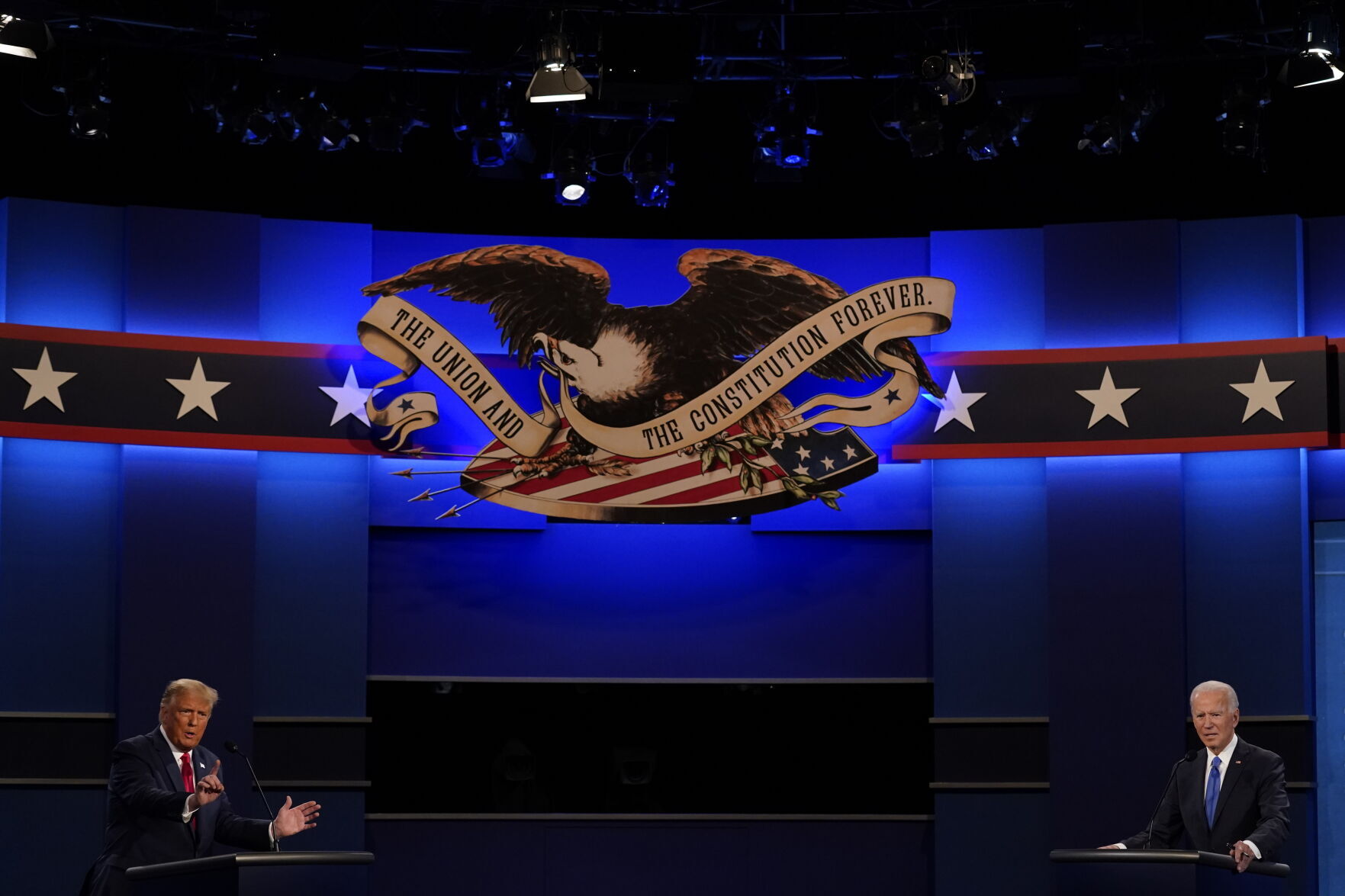 APTOPIX Election 2020 Debate
